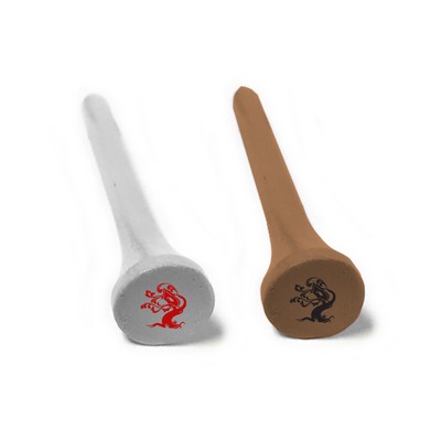 Pride Premium Wood Golf Tees 3 1/4" - 1 Color Cup Imprint