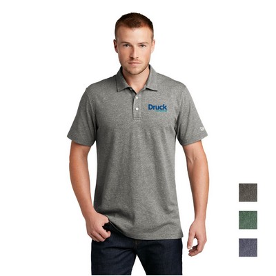 New Era® Slub Twist Embroidered Polo