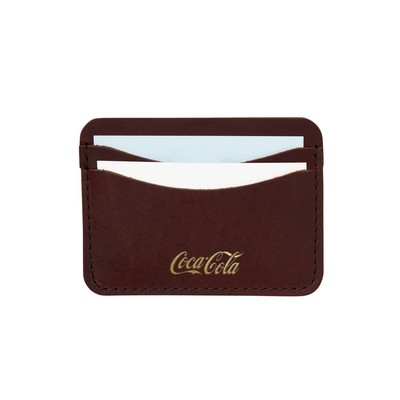 Slim Leather Wallet | Full Grain Leather | Made in USA