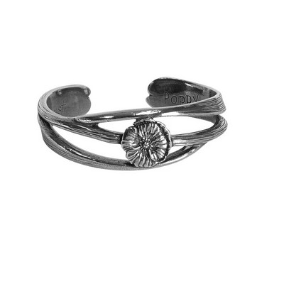 Salisbury Nouveau August Flower of the Month Bracelet