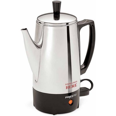 Presto® 6-Cup Stainless-Steel Coffee Percolator