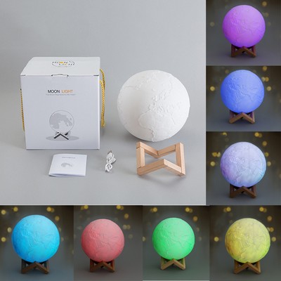 4.73" Seven Color Globe Light