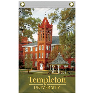 12" x 18" Standard Single Reverse Knitted Polyester Vertical Banners