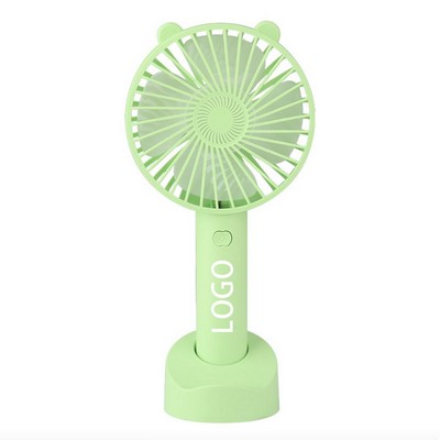 Rechargeable Handheld USB Desk Fan
