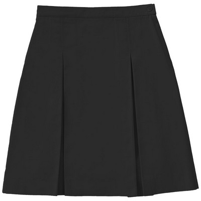 Classroom Uniforms - Girls' Adjustable Longer Length Kick Pleat Skirt