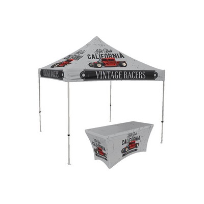 10' x 10' Custom Canopy Tent - Event Basic Package