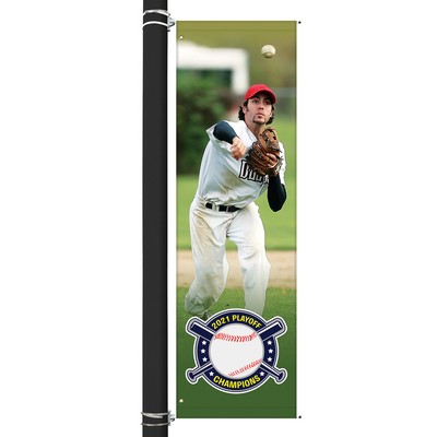 96" x 29" Custom Polyester Avenue Banner