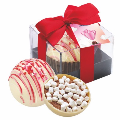 Mega Hot Chocolate Bomb Gift Box w/ Hang Tag - White