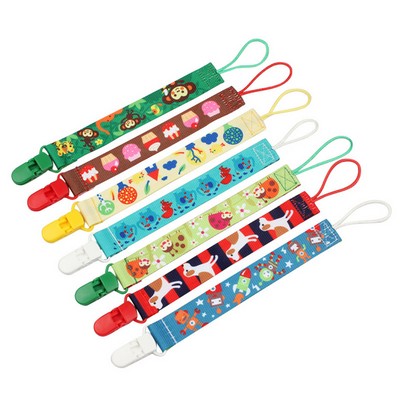 Baby Pacifier Woven Lanyard Holder