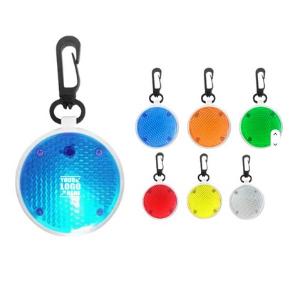 LED Reflective Keychain Carabiner