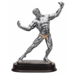 12" Male Body Builder Award