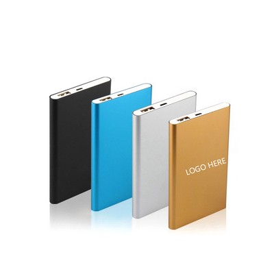 4000mAh Slim Aluminum Power Bank