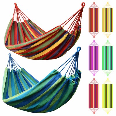Single Canvas Hammock