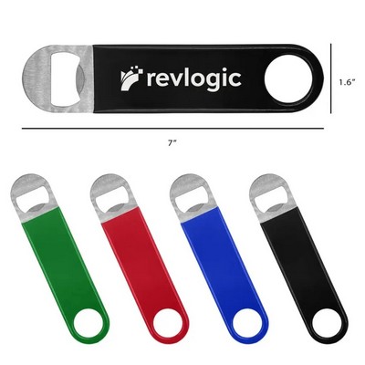 Vinyl Wrapped Paddle Bottle Opener