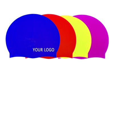 Water Proof Silicone Swimming Cap