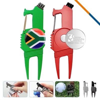 Pena 6in1 Ball Marker Golf Divot Tool
