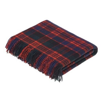 Mc'Donald Tartan Merino Lambswool Blanket