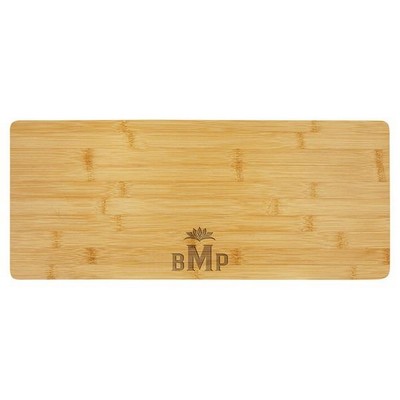 Bamboo Charcuterie Board And Cutting Board (19 3/4" x 8")