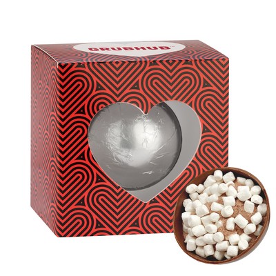 You're the Bomb Window Box - Belgian Milk Chocolate Mega Bomb with Foil