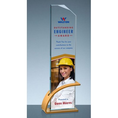 Archer Award w/Gold Holder (3"x 10 1/2")