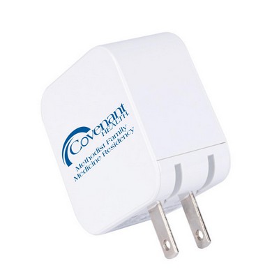 18w Foldable Power adapter , Dual Ports Fast PD Charger , USB A+C Wall Charger Adapter