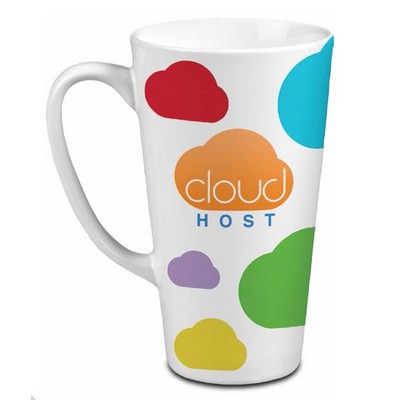16 Oz. Tall Latté Mug w/Full Bleed Imprint