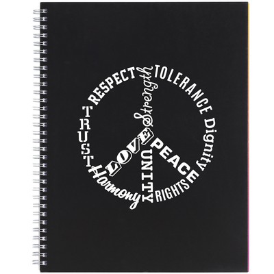 8.5'' x 11'' FSC® Mix Remark 5-subject Notebook