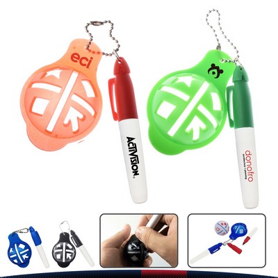 Simple Golf Ball Liner Marker Set