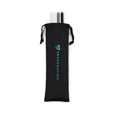 Aviana™ Juniper Reusable Tritan Straw Set - Black