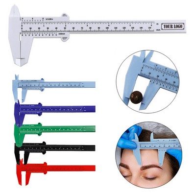 6" Double Scale Plastic Vernier Caliper