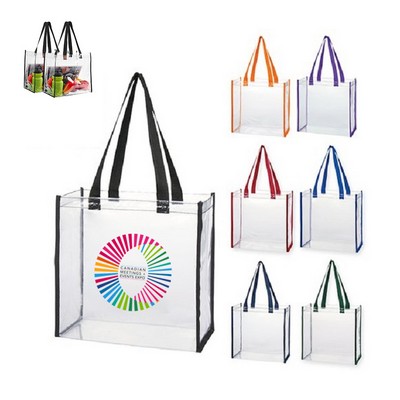 PVC Clear Waterproof Beach Tot Bag