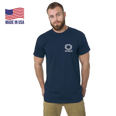 USA Made Big & Tall Heavyweight Crew Tee