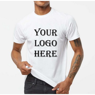 Tultex® Unisex Poly-Rich White T-Shirt