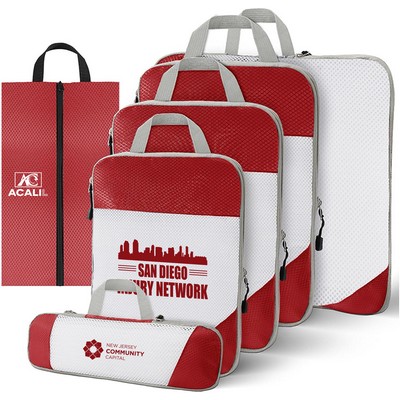 6-Piece Travel Packaging Cube Storage Bag