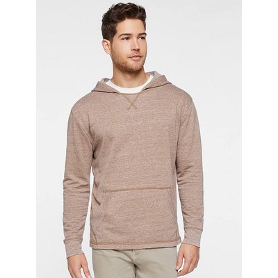 Live & Tell Unisex Hooded Pullover Vintage Wash Fleece Sweatshirt