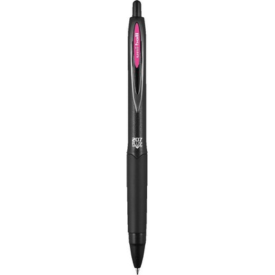 uni-ball® 207 Plus+ Black Gel Pen W/ Pink Ink