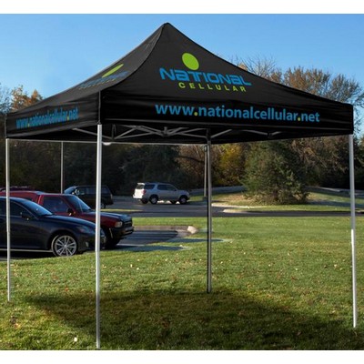 10-ft. Square Event Tent Full-Color Dye Sublimation (8 Locations)