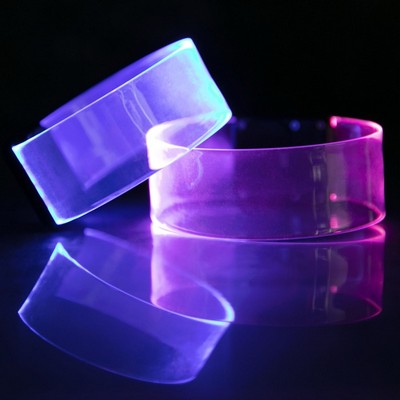 Custom Printed LED Magnetic Wristband Bracelet