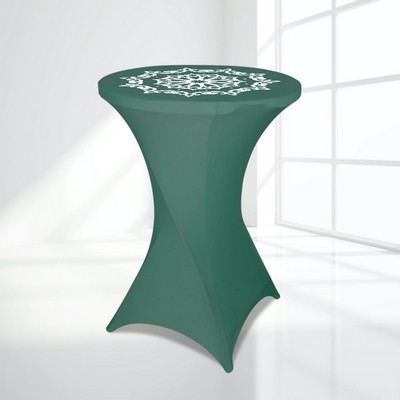 3' Stretch Spandex Round Cocktail Table Cover