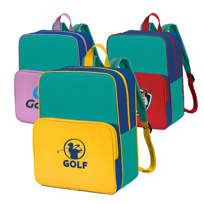Premium ColorSplash Kid's Backpack (10.5" x 12.5" x 4.5")