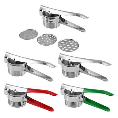 Heavy Duty Stainless Steel Potato Masher and Ricer