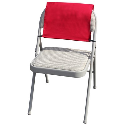 Draped Non-Woven Economy Chair Advertising Covers- Blank