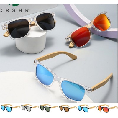 Classic Wooden Bamboo Sunglasses