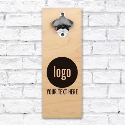 Personalized Corporate Wall Bottle Opener