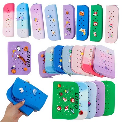 DIY Silicone Perforated Pencil Pouch