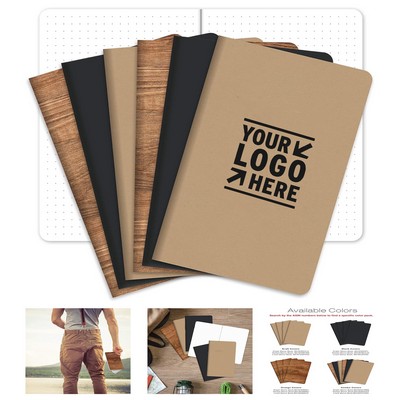 5 x 8" 80-Page Combo Colors Graph Memo Book