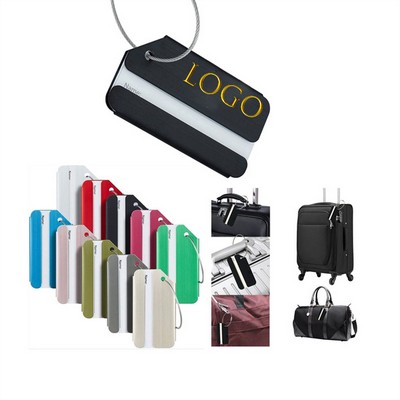 Aluminum Luggage Tags Holders for Travel Baggage Ide