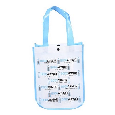 Non-Woven Laminating Full Color Tote Bag-round Corner