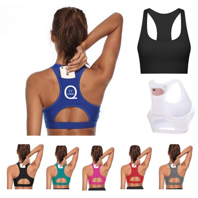 Back Pocket Sport Bra
