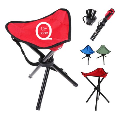 Folding Tripod Camping Stool